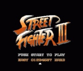 Street Fighter 3 Rom